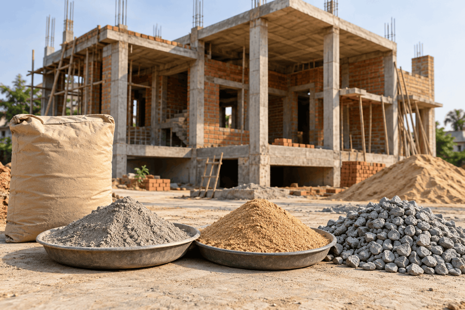 Cement, Sand & Aggregate Calculation