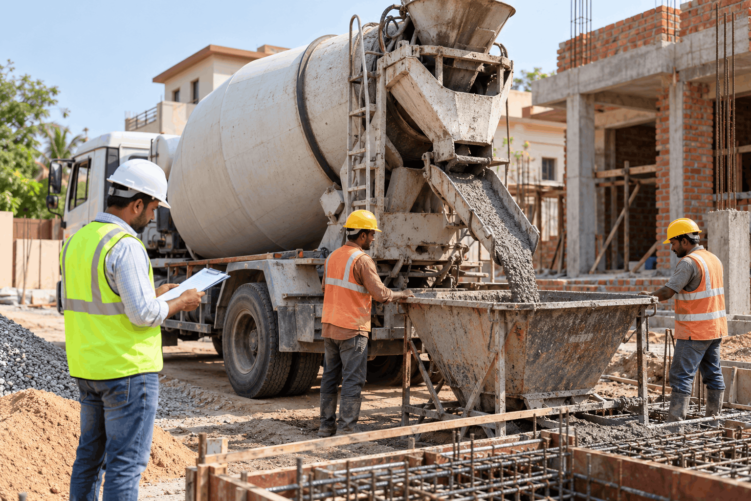 Cement, Sand & Aggregate Calculation